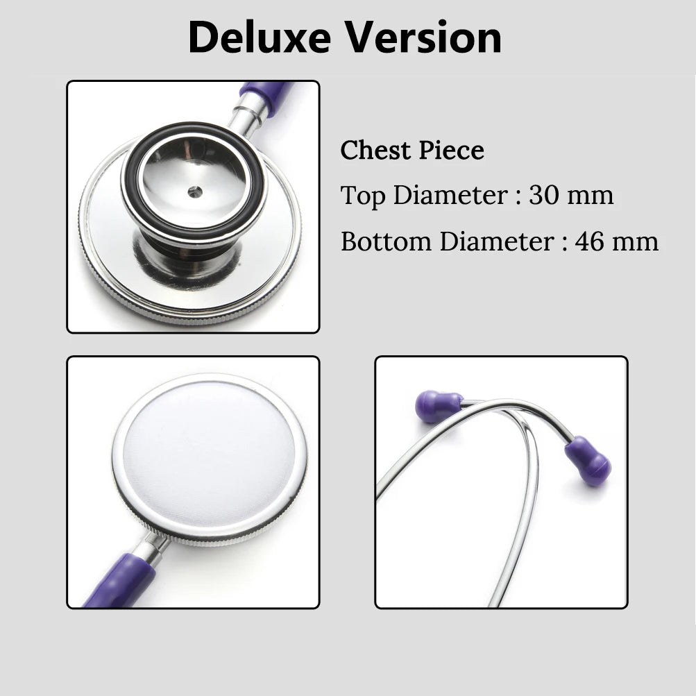 Dual-Head Medical Stethoscope