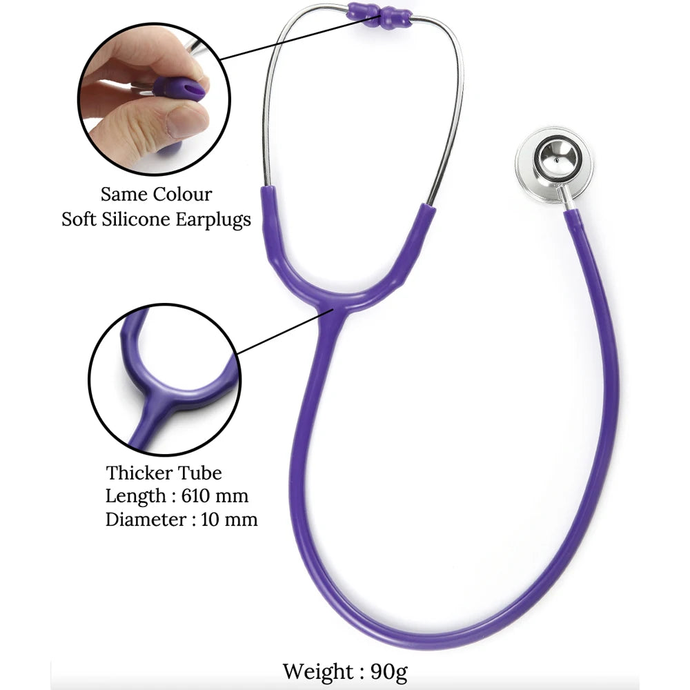 Dual-Head Medical Stethoscope