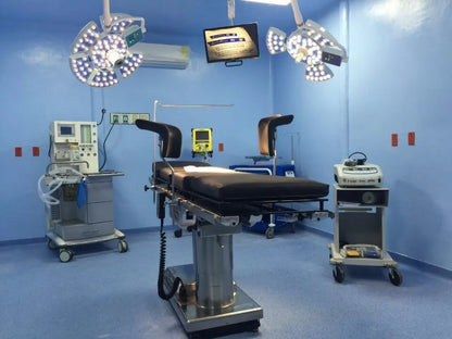 LED Ceiling-Mounted Surgical Light with Camera System