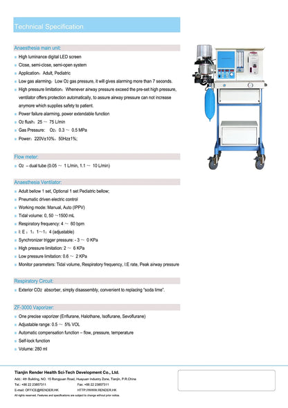 Veterinary Use Anesthesia Machine
