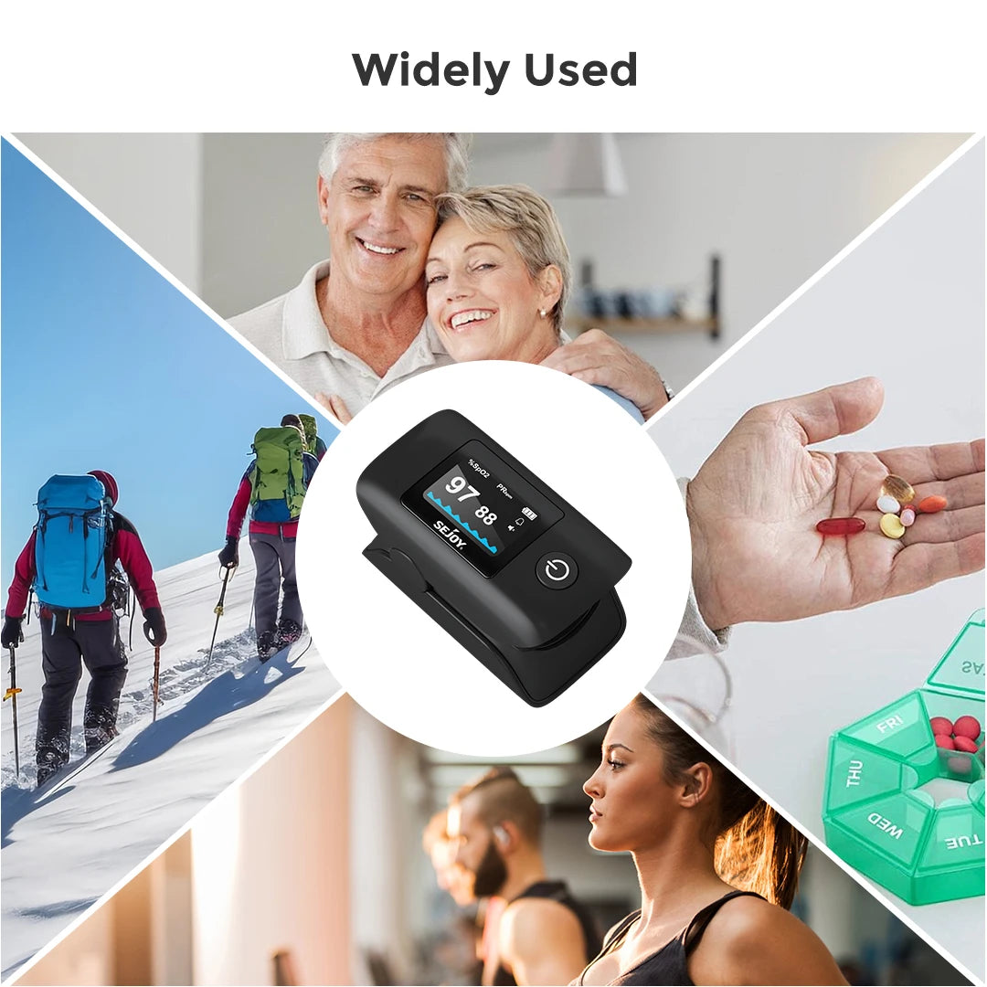 Digital Wrist Blood Pressure Monitor & Finger Pulse Oximeter