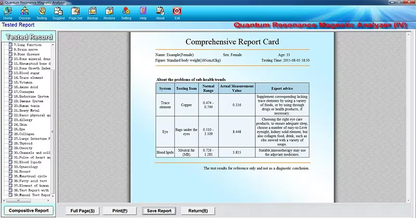 Quantum Resonance Magnetic Analyzer – Whole-Body Health Analysis System