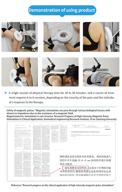 Professional EMTT Therapy Machine (PEMF Magnetotherapy)