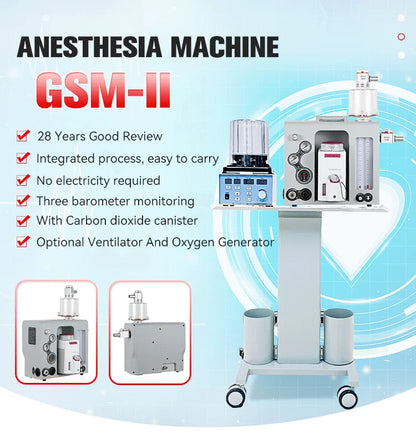 Portable Anesthesia Machine for Medical & Veterinary Use