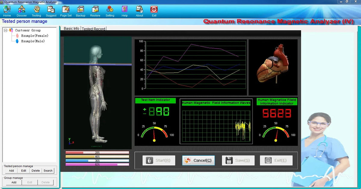 Quantum Resonance Magnetic Analyzer – Whole-Body Health Analysis System