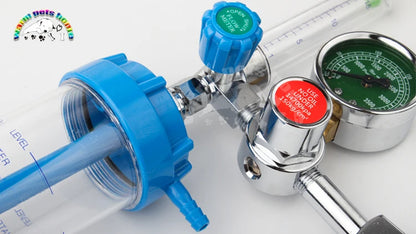 Oxygen Regulator Inhalator Meter Pressure Reducing Valve Reducing Pressure Flow Meter Gauge
