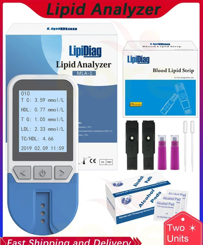 Digital Lipid Analyzer with Test Strips