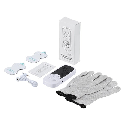 EMS Electric Muscle Stimulator with Electrode Gloves