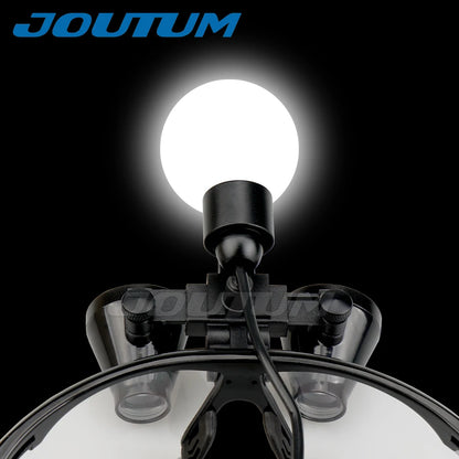 3.5X/2.5X Binocular Dental & Surgical Loupes with LED Headlight