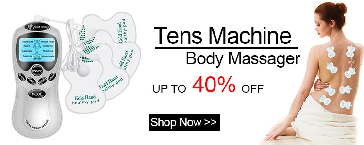 Physiotherapy TENS & EMS Muscle Stimulator Machine