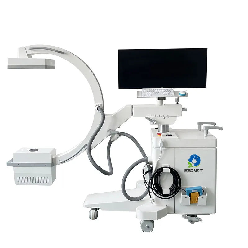 Digital Fluoroscopy C-Arm X-Ray Machine – Portable Mobile Veterinary System