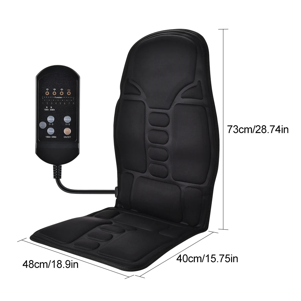 Full Body Electric Massage Cushion – Heat & Vibration