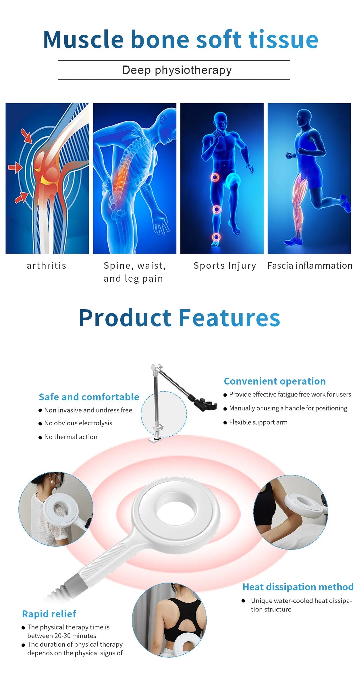 Professional EMTT Therapy Machine (PEMF Magnetotherapy)