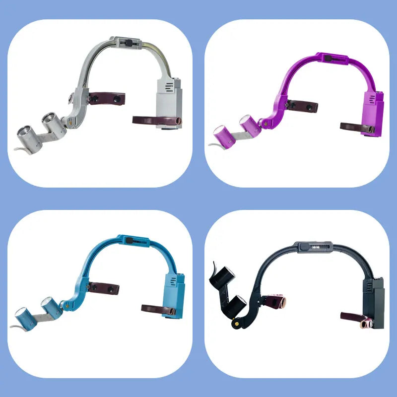 XND Dental Binocular Surgical Loupes with LED Headlight – 2.5X/3.5X/5X/6X Magnification