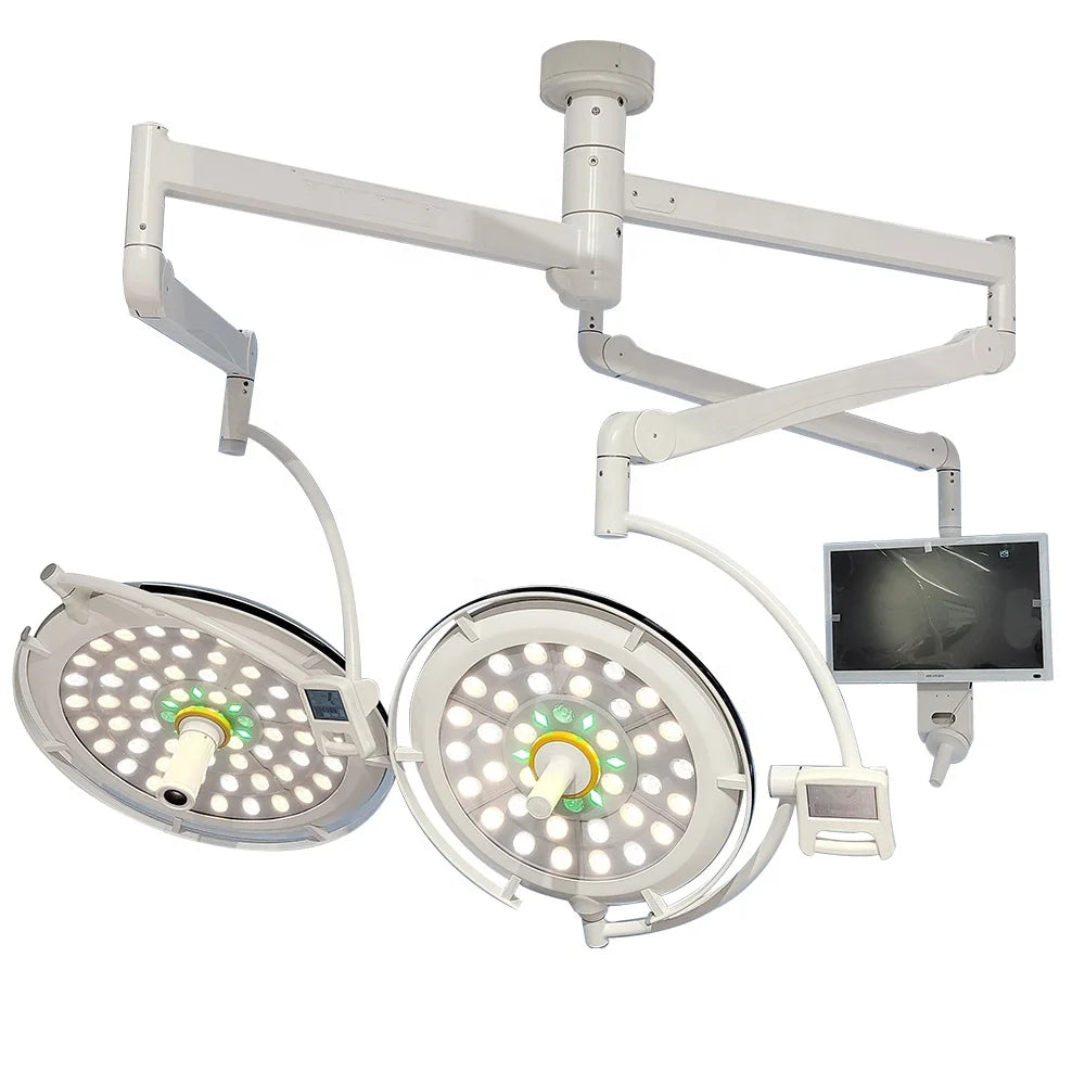 LED Ceiling-Mounted Surgical Light with Camera System