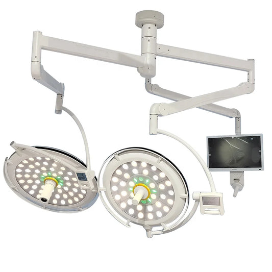 LED Ceiling-Mounted Surgical Light with Camera System