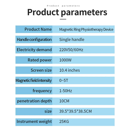 Professional EMTT Therapy Machine (PEMF Magnetotherapy)