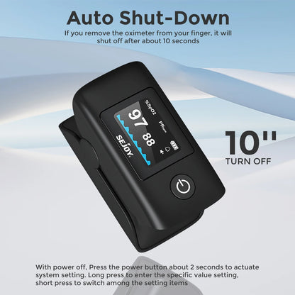 Digital Wrist Blood Pressure Monitor & Finger Pulse Oximeter