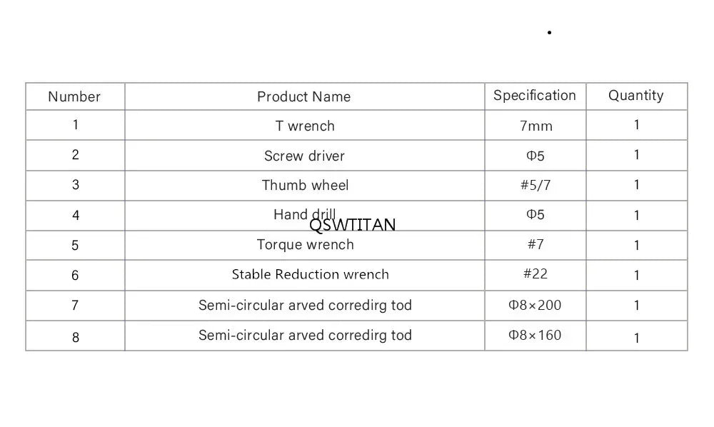 Orthopedic External Fixator Instrument Set for Lower Limb Surgery – Veterinary & Medical Use