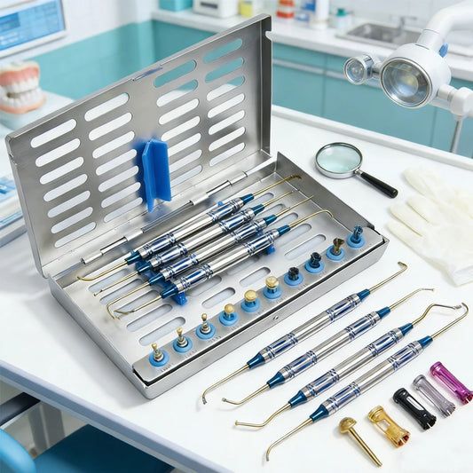 Dental Periosteal Elevator, Implant Drill Stops & Sinus Lift Surgical Kit