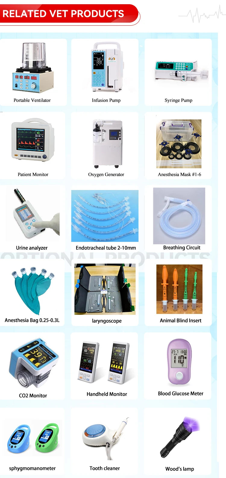 Portable Anesthesia Machine for Medical & Veterinary Use
