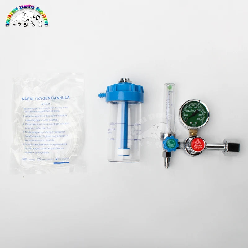 Oxygen Regulator Inhalator Meter Pressure Reducing Valve Reducing Pressure Flow Meter Gauge