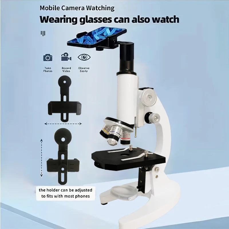 Monocular Optical Microscope (64X–2400X)