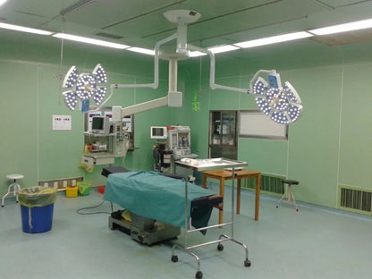 LED Ceiling-Mounted Surgical Light with Camera System