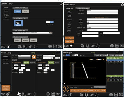 Portable Ophthalmic Ultrasound A/B Scan Machine