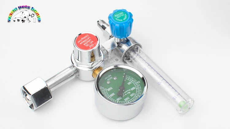 Oxygen Regulator Inhalator Meter Pressure Reducing Valve Reducing Pressure Flow Meter Gauge