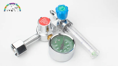 Oxygen Regulator Inhalator Meter Pressure Reducing Valve Reducing Pressure Flow Meter Gauge