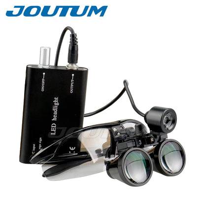 3.5X/2.5X Binocular Dental & Surgical Loupes with LED Headlight