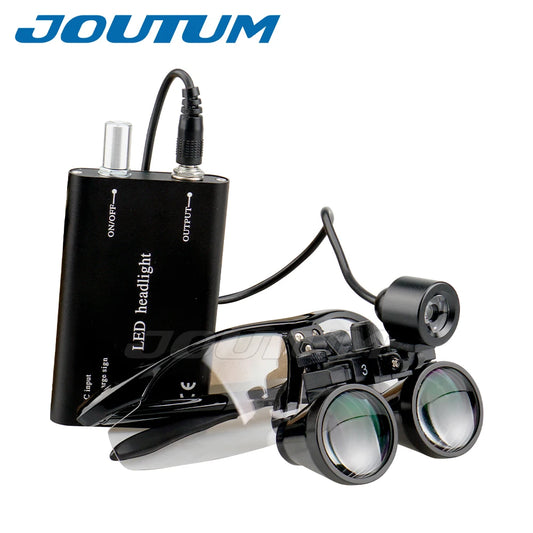 3.5X/2.5X Binocular Dental & Surgical Loupes with LED Headlight