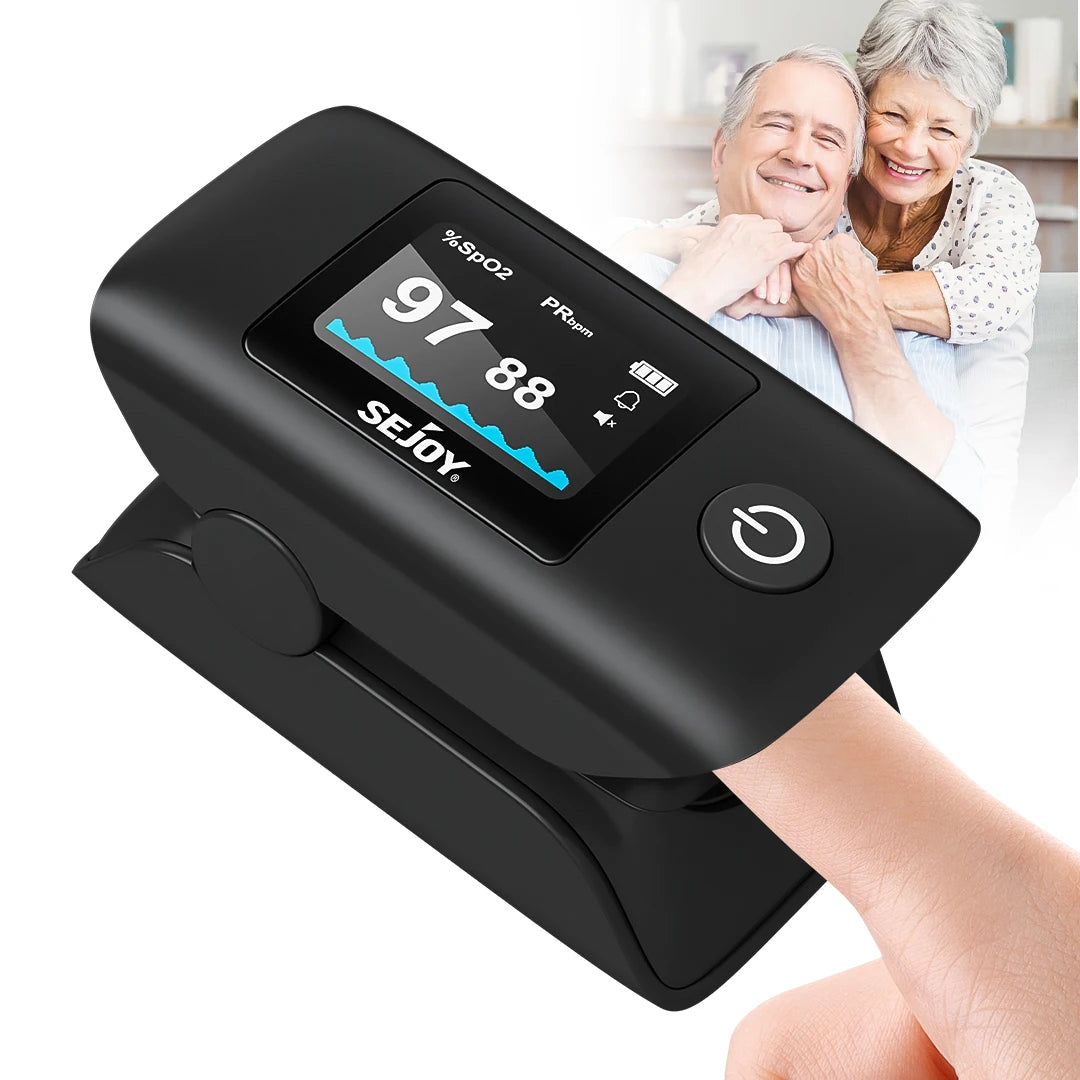 Digital Wrist Blood Pressure Monitor & Finger Pulse Oximeter