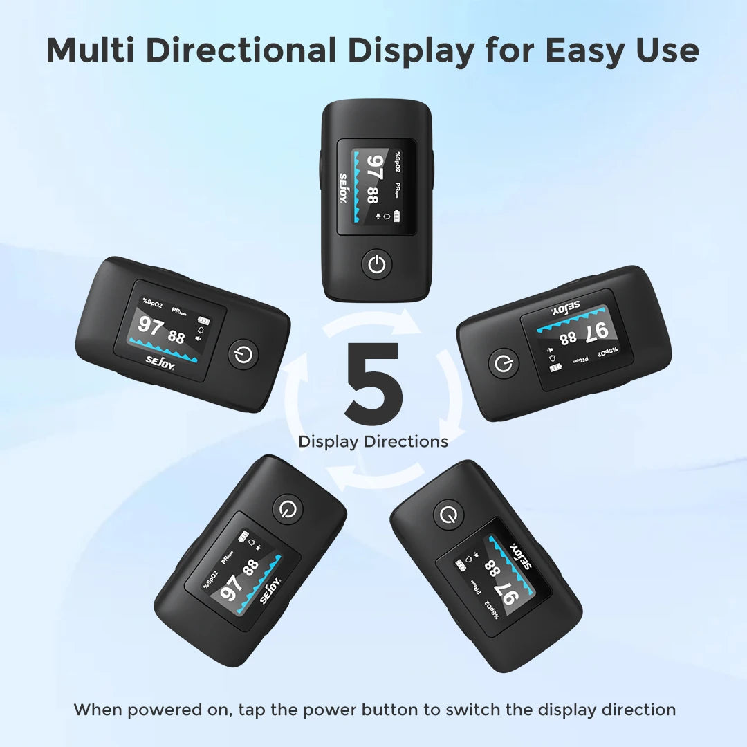 Digital Wrist Blood Pressure Monitor & Finger Pulse Oximeter