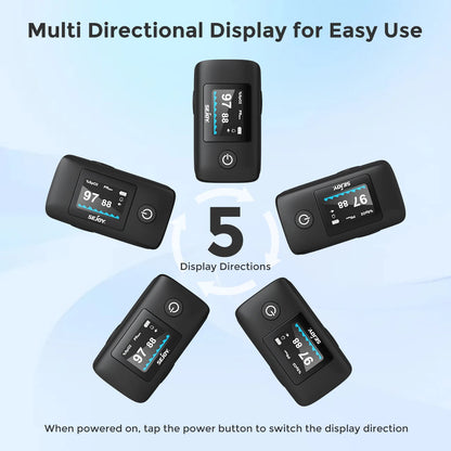 Digital Wrist Blood Pressure Monitor & Finger Pulse Oximeter