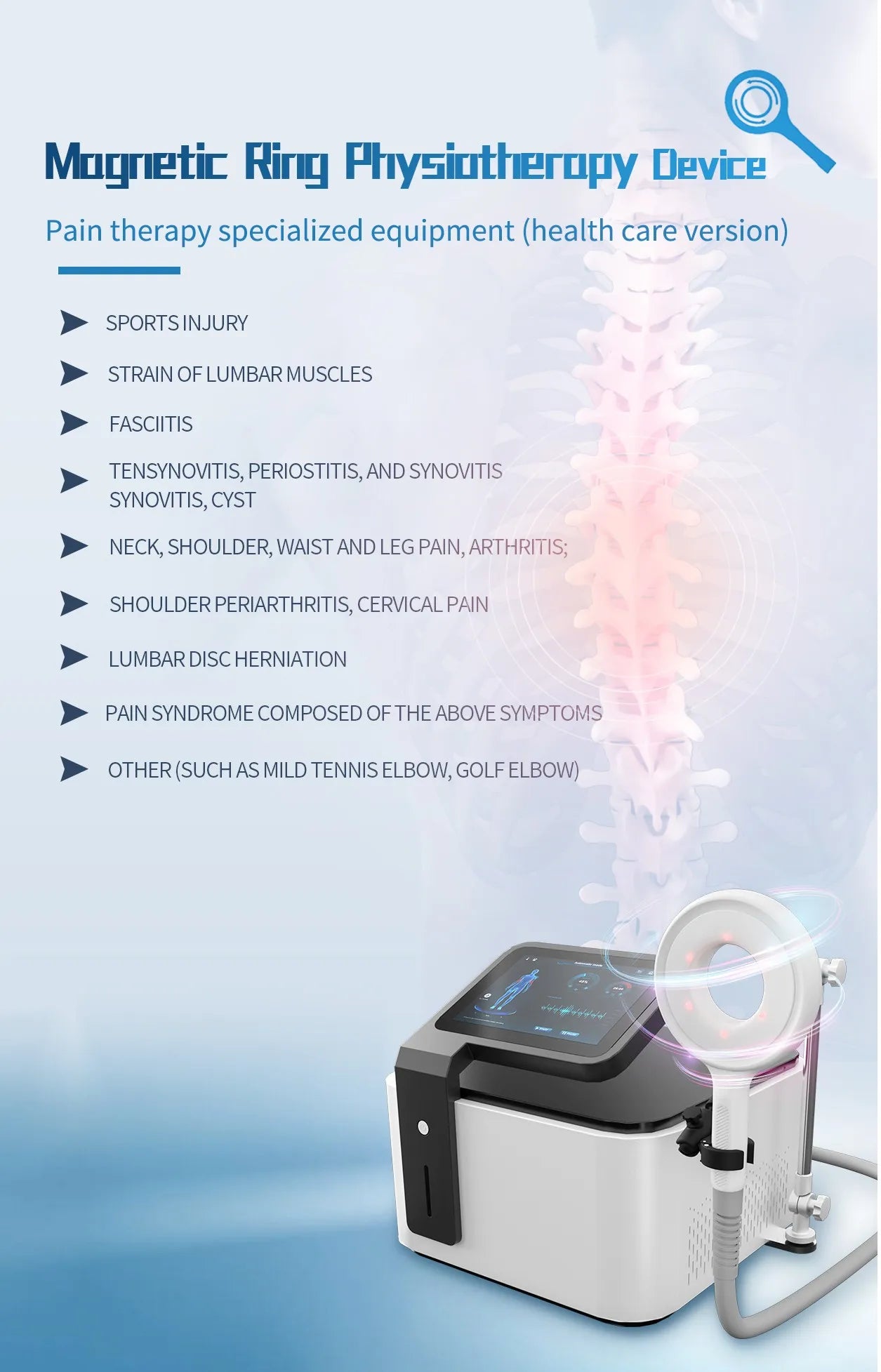 Professional EMTT Therapy Machine (PEMF Magnetotherapy)