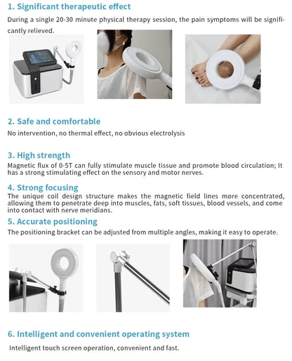 Professional EMTT Therapy Machine (PEMF Magnetotherapy)