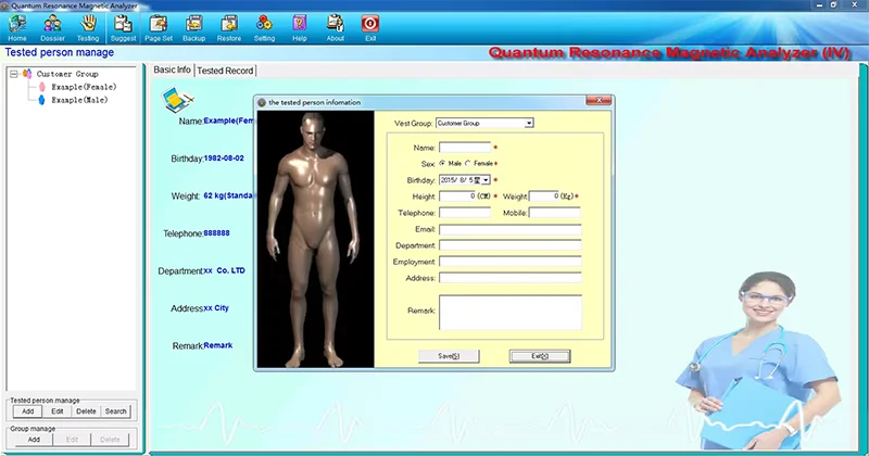 Quantum Resonance Magnetic Analyzer – Whole-Body Health Analysis System